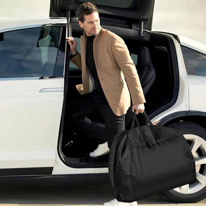 Чохол для одягу BH7STAR, міцний, 43x7 см, з кишенею для аксесуарів, для зберігання та транспортування костюмів, сорочок, пальто