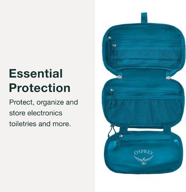 Органайзер Osprey Ultralight на блискавці, чорний, універсальний розмір