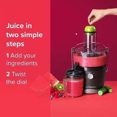 Nutribullet Швидковичавник, JB-BX044D-23, 800 Вт, Графіт, 800 Вт, Одинарний