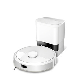 iRobot Roomba 105 Combo + AutoEmpty Dock: Робот-пилосос з автопорожненням, функція миття, LiDAR, 7000Pa, 120 хв, App - Чорний