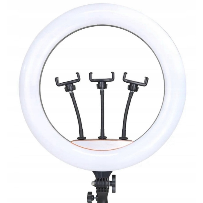 Кільцева лампа Ring LED для фото, відео, селфі та макіяжу, штатив 220 см