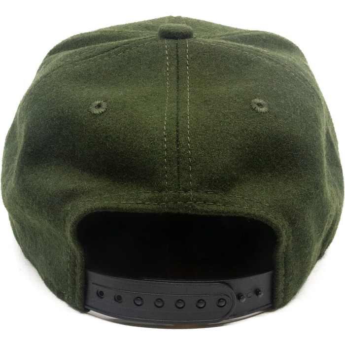 Кепка Snapback Bayerisches Zefix з фетру, темно-зелена, універсальний розмір