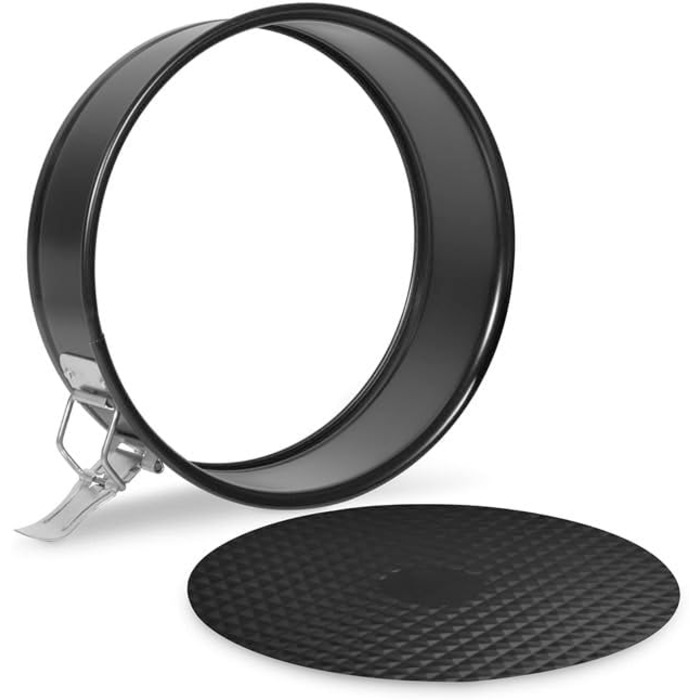 Форма для випічки 26 см Boden, сталева з подвійним антипригарним покриттям, чорна