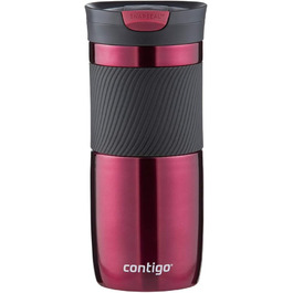 Термокружка Contigo Byron Snapseal з нержавіючої сталі, 470 мл, для кави з собою, виготовлена з BPA-free матеріалами