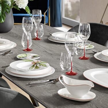 Villeroy & Boch – Ovid Water Glass Set, 4-Piece, 420 ml, Dishwasher-Safe, Water Glasses, Glass Set, Special Drinking Glasses, Glasses for Water, Juice Glasses, Crystal Glass