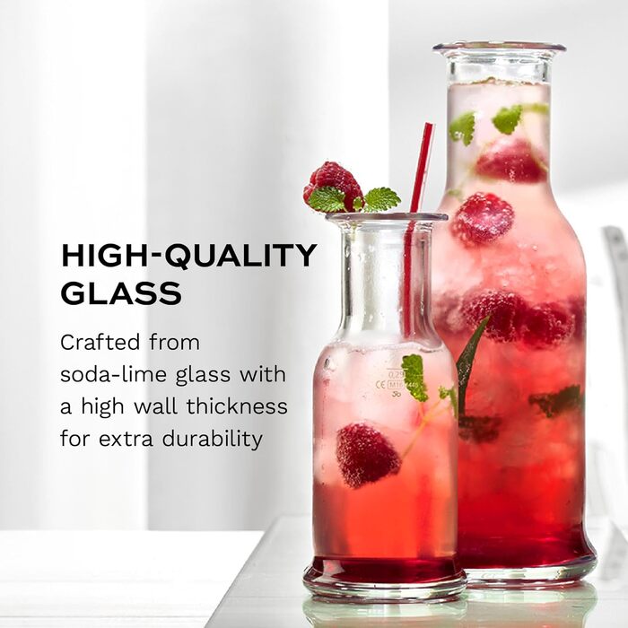 Stölzle Lausitz Water Glasses Event 6-Piece Set 205 ml – All-Purpose Glasses for Juice, Water & Cocktails – High-Quality Juice Glasses Made of Crystal Glass – Drinking Glasses Dishwasher & Shockproof, Made in Germany