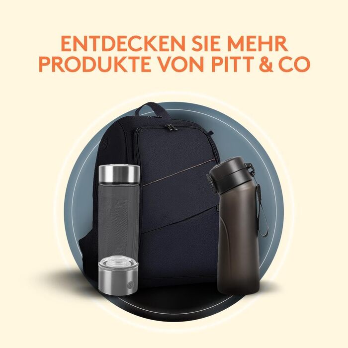 Pitt & Co. полиця для душу без свердління, 2 шт., срібляста, міцні ванні полиці до 25 кг, легкий монтаж, італійський дизайн