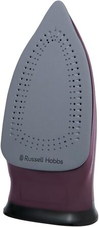 Russell Hobbs Steam Iron, Ceramic Non-Stick Sole, 195g Steam Shot, 50g Variable Steam, 380ml Water Tank, Self-Cleaning, Anti-Scale & Anti-Drip Function, Indicator Light, 2800W, 27281-56