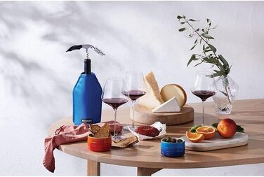 Le Creuset охолоджувач для вина та шампанського, чорний, 22 x 15.5 x 2.1 см, WA-126