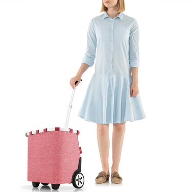 Тролей Reisenthel CarryCruiser Twist Berry – практичний та міцний, з алюмінієвим каркасом та водонепроникним матеріалом