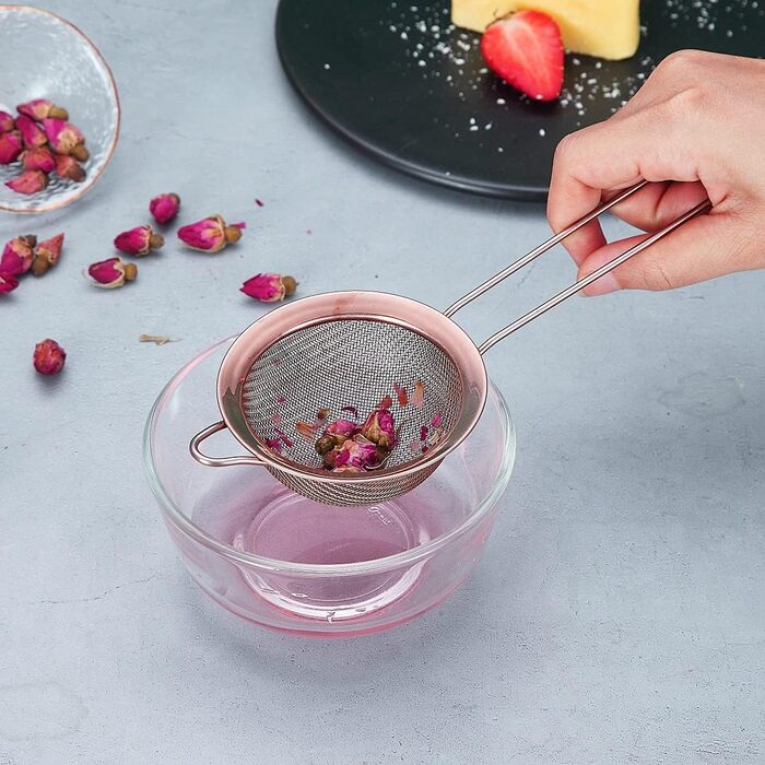 Набір сит з нержавіючої сталі 3 шт. Kupffer: для просіювання борошна, чаю, соусів та макаронів