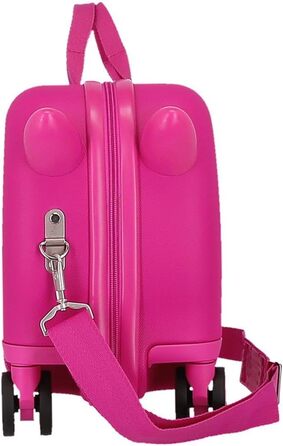 Дитячий валіза Disney Stitch, 55x40x20 см, ABS пластик, колір зірочки, комбінований замок, 4 колеса, ручна поклажа