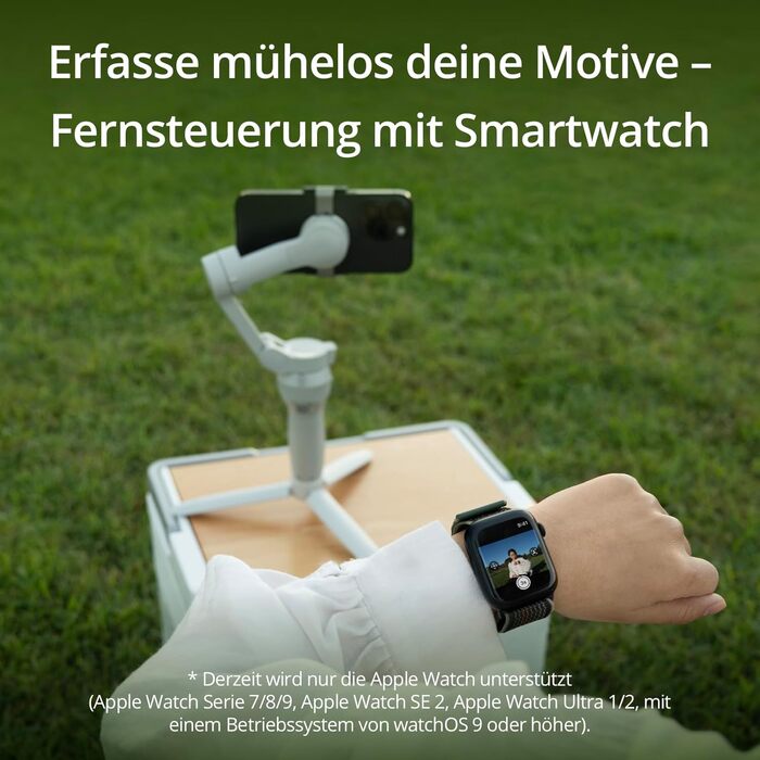 Стабілізатор DJI Osmo Mobile SE з підсвічуванням, 3-осьовий, для смартфонів, з ShotGuides та ActiveTrack 6.0, для зйомки Vlog