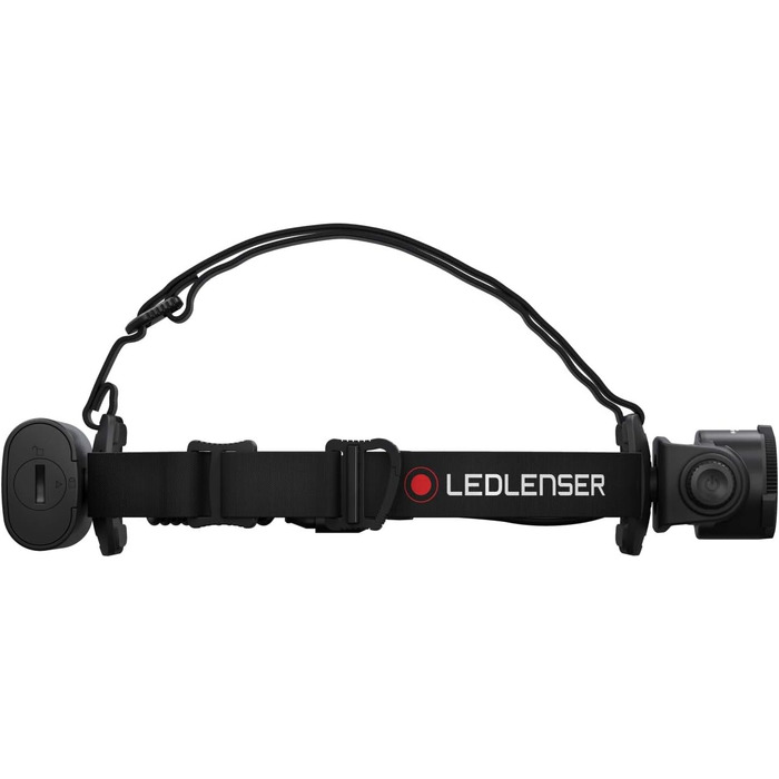 Налобний ліхтар Ledlenser H15R Core та ручний ліхтар P7R, LED, 1000 люмен, акумулятор 18650, до 210 м, до 40 годин роботи, магнітна зарядка, кріплення на стіну, комплект