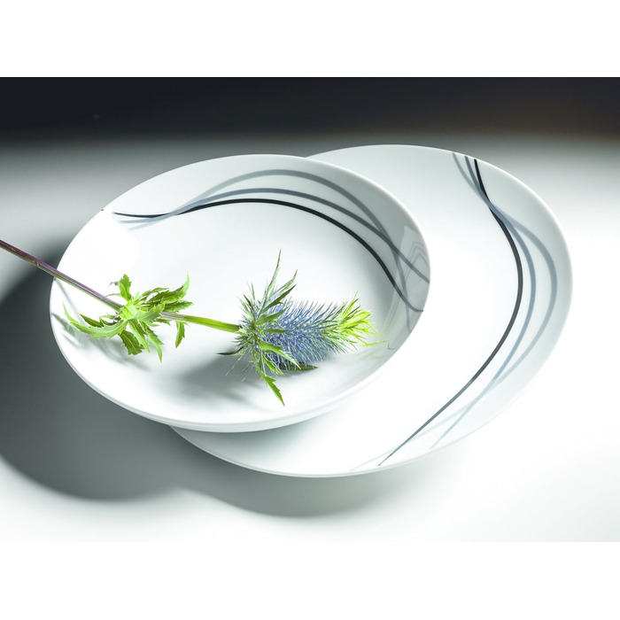 Набір посуду Maser Kombiservice, порцеляна TAJO, білий, 30 предметів, 40 x 60 x 40 см