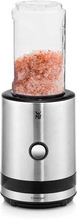 Блендер Kult X Mix & Go Mini - електричний шейкер для смузі, 300 Вт, Tritan, 600 мл, срібно-чорний