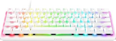 Клавіатура Razer Huntsman V3 Pro Mini - 60% з Red Switch (Аналоговий оптичний перемикач, PBT-клавіші, USB-C, QWERTY US)