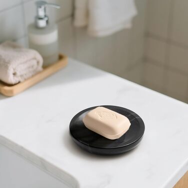 WORHE Миска для мила з мармуру, овальна, стійка до подряпин, для кухні, ванної кімнати, душу, мийки