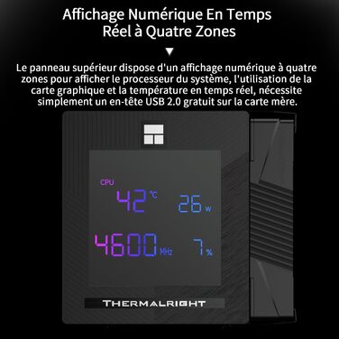 TR Phantom Spirit 120 EVO: цифровий кулер для CPU з дисплеєм, 7 теплових трубок, підтримка AM4/AM5/Intel lga1851/1700/1150/1151/1200/2011