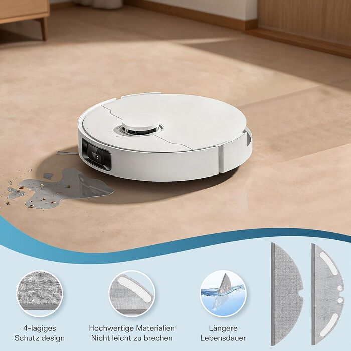 Комплект аксесуарів TriCut для робота-пилососа Dreame L10s Ultra/L50 Ultra/X40 Ultra/L40 Ultra/X40 Master/Mova P50 Pro Ultra: фільтри, щітки, мішки