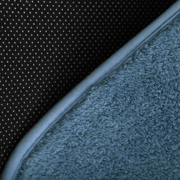 Килим з мікрофібри 120x170 см - Можливий для прання, короткий ворс для вітальні та спальні, м'який, пухнастий, сучасний однотонний дизайн, антрацит (200 x 300 см, прямокутний)