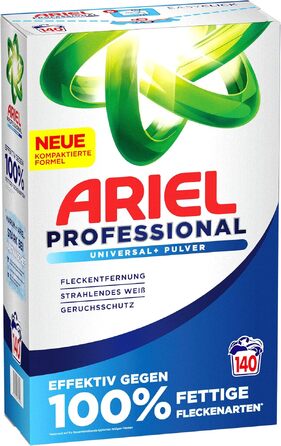Універсальний пральний порошок Ariel Professional Universal+ для професійного використання, проти жирних плям, Fresh, 7.7 кг