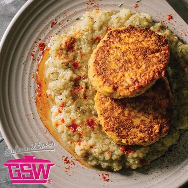 Набір посуду GSW Gourmet Granit (7 предметів): каструлі, сотейник, сковорода з кришками, алюмінієвий литий з гранітним покриттям, для індукційних плит, чорний