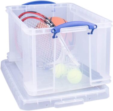 Really Useful Box 3 x 48 Liter - 60 x 40 x 31.5cm - transparent