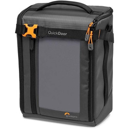 Lowepro GearUp Creator Box Large II - сумка для бездзеркальних та DSLR камер, помаранчевий колір, з QuickDoor доступом, виготовлена з перероблених матеріалів