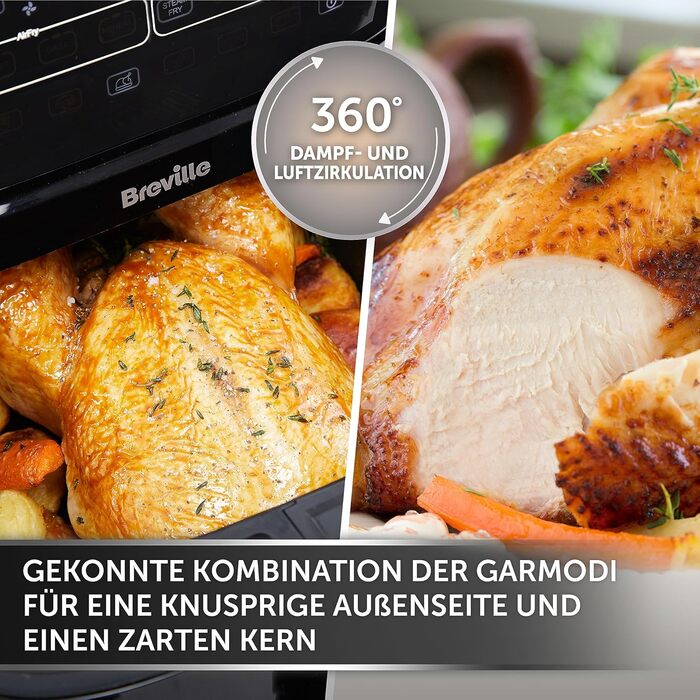 Аерофритюрниця Breville Halo Flexi 7 л з пароваркою (SteamFry)