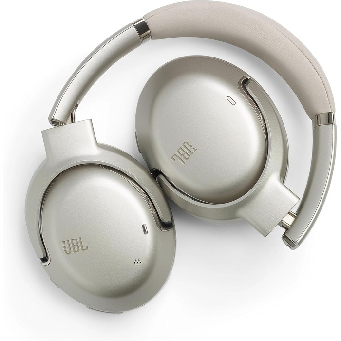 JBL Tour One M2 – Бездротові навушники Over-Ear з активним шумозаглушенням – Bluetooth, Champagne, до 40 годин роботи від акумулятора