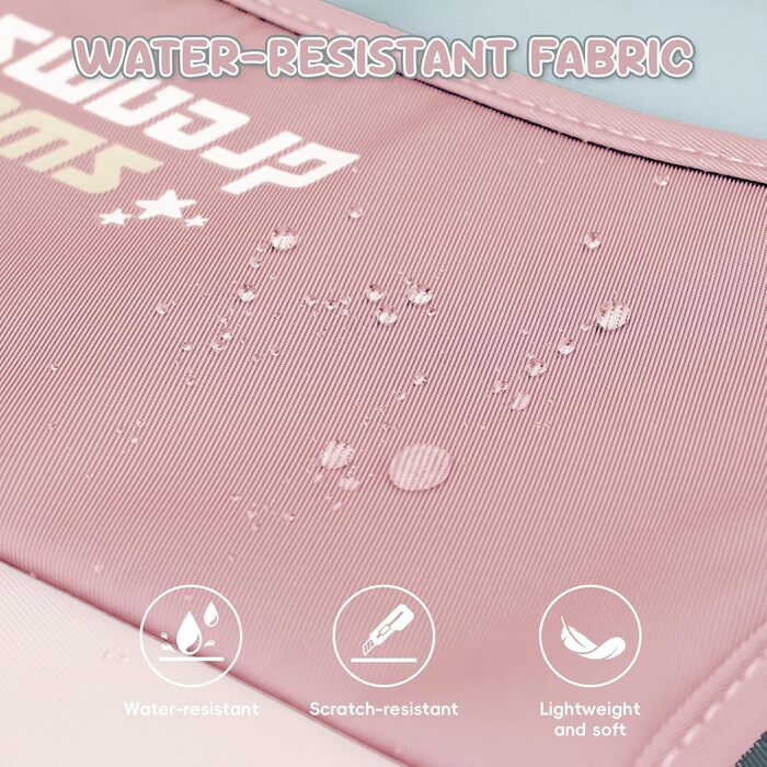 Шкільний рюкзак для дівчинки, комплект: рюкзак, сумка через плече, 36л, 3-7 клас, з брелоками (зелений)