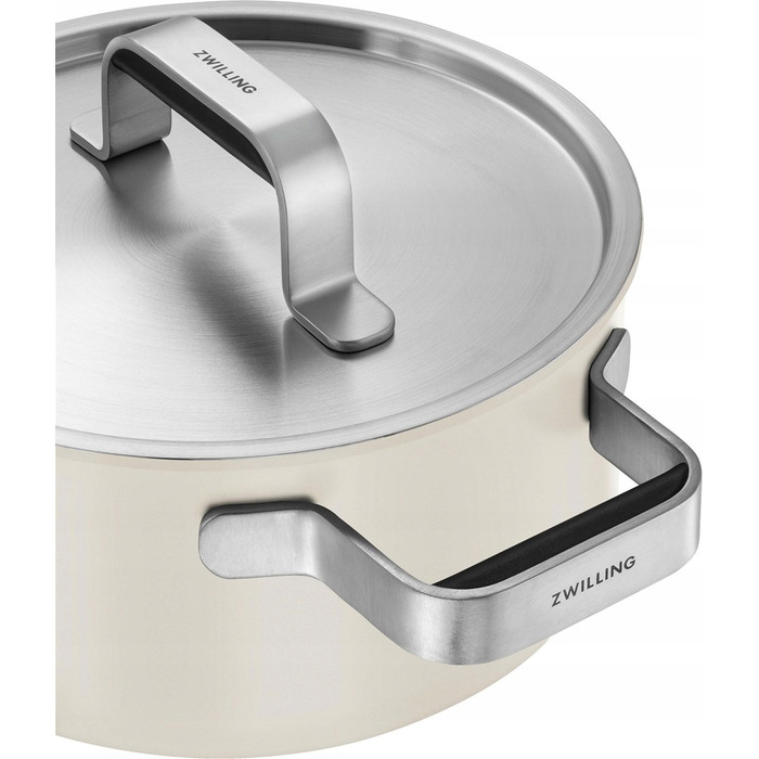 Набір керамічних каструль ZWILLING PURE Stay-Cool, колір слонова кістка (ECRU)