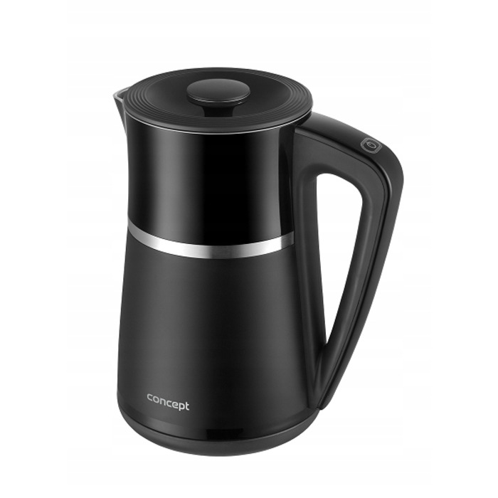 Електричний чайник Concept RK3100, 2200 Вт, 1,7 л, чорний