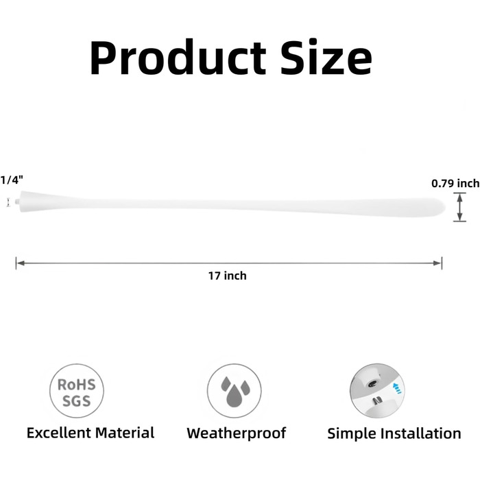 Дзеркало-тримач для дитячого монітора Lonnky 7.1' - сумісний з Vtech, Eufy, ANMEATE та іншими моделями, гнучкий кріплення для ліжечка та стіни, без інструментів