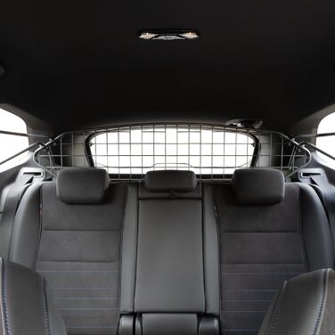 Сітка для собак Travall, сумісна з BMW X1 (2022-тепер), TDG1730 - захист багажника, перегородка для вантажу, сталь з порошковим покриттям