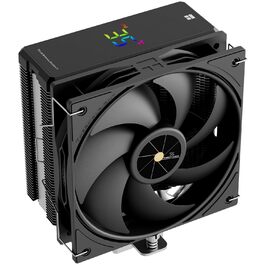 Thermalright Assassin X 120R Black - Кулер для CPU з цифровим дисплеєм, підтримка AM4/AM5, Intel LGA1851/1700/1150/1151/1200