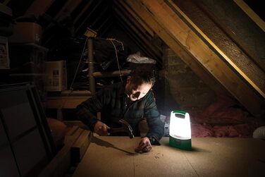 Energizer LED Camping Lantern, Vision Recharge Lantern for Camping, Hiking, Emergency, Green