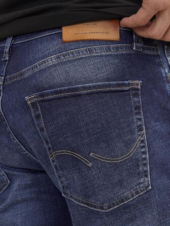 Джинси чоловічі JACK & JONES JJICLARK Original Regular Fit сині, 36W/32L, Denim