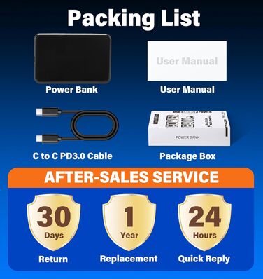 Power Bank MagSafe 5000mAh з підтримкою PD 20W та QC 3.0 - Білий/Чорний. Швидка зарядка, USB-C, для iPhone 17/16/15/14/13