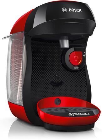 Кавомашина Tassimo Happy TAS1002N від Bosch: 70 напоїв, автоматична, для будь-яких чашок, компактна, 1400 Вт, колір антрацит