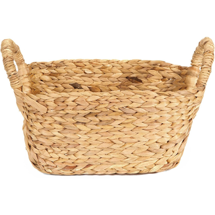 Copactor Storage Basket Natural 40 x 23 x H.26 c RAN6824 (Light Wood, S)