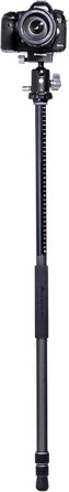 Карбоновий штатив Vanguard VEO 3+ 263CP з відкидною центральною колоною та 3-позиційною кульовою головкою для фото та відео