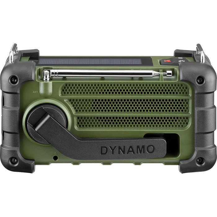 Радіо Sangean MMR-99: багатофункціональне, з ручкою, FM-RDS, Bluetooth, LED, IP55, для відпочинку та надзвичайних ситуацій