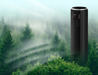 Колонний вентилятор Levoit TempSense 36 DC, чорний