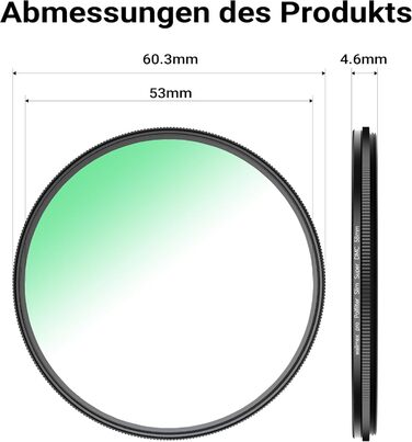 Поляризаційний фільтр Walimex pro Polfilter Zirkular Slim Super DMC 58mm: зменшує відблиски та покращує кольори