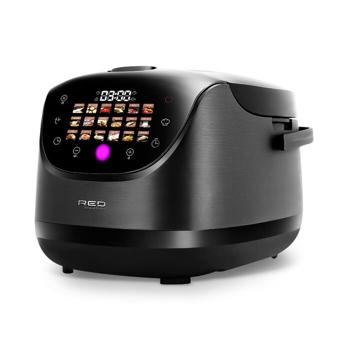 Мультиварка RED COLORSENSE MC200 RU - 5л, мультиварка-скороварка, рисоварка, мультикук, 860 Вт, підігрів, йогурт, пароварка, сенсорне керування
