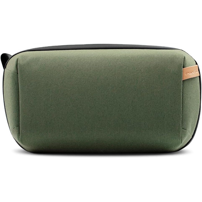 PGYTECH Pouch Tech Electronic Organizer Bag, waterproof cable bag, multifunctional travel bag for action cameras like Insta360 X4, cables, charger, battery, power bank, SD card accessories, Green