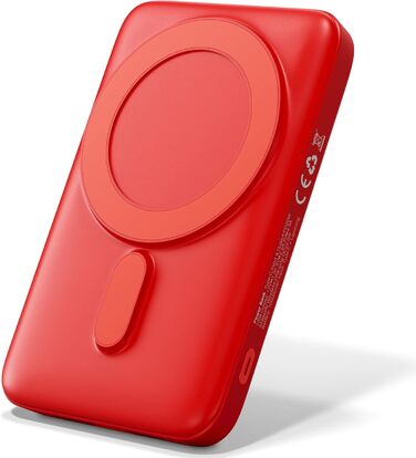 Портативний зарядний пристрій Powerbank Mini [9000mAh] білий - Швидка зарядка, PD20 W Type-C, LED-індикатор, USB та Type-C виходи