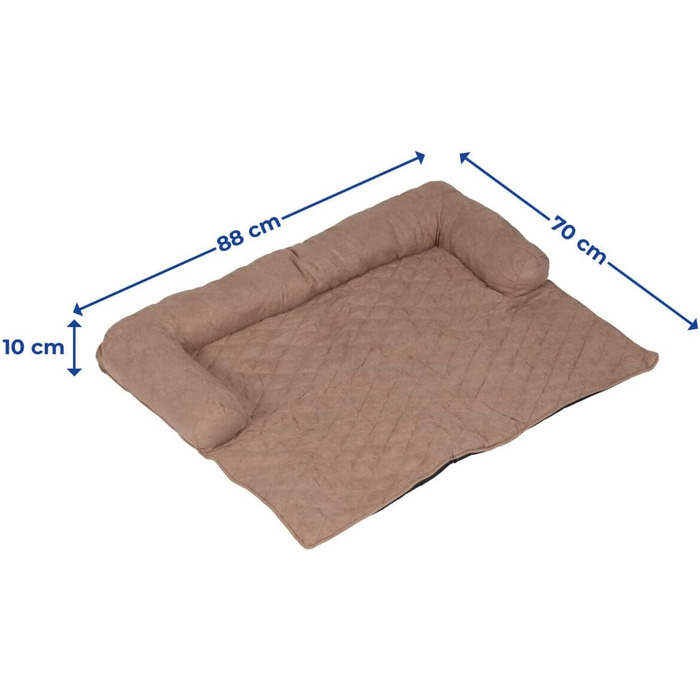 Крісло-лежанка Maximex Tier-Couch для домашніх тварин: захист дивану від шерсті та запахів, зручне ліжко для собак та котів, 88x10x70 см, машинне прання